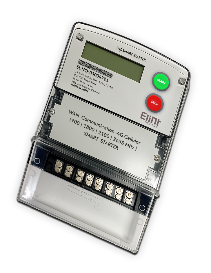 Industrial smart starter with inbuilt battery for uninterrupted performance